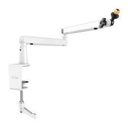 Fifine BM88W Microphone Desk Stand (White)
