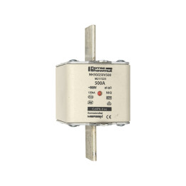 NH fuse-link gG, 500VAC, size 3, 500A double indicator/live tags