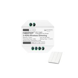 Wireless 2.4GHz RGB+CCT 100-230V Relay PUSH1
