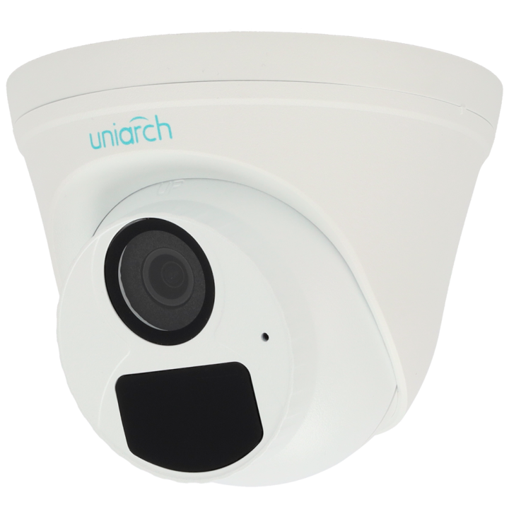 UNIARCH UV-IPC-T122-APF28K 2MP Wi-Fi Turret IP Camera with PoE, IP67, 2.8mm Lens, 30m IR
