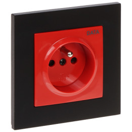 Elektro-Plast SANTRA/4142-19/EPN Single Wall Socket 16A 230V Type E White