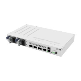 MikroTik CRS504-4XQ-IN Cloud Router Switch, 4x 100G QSFP, 16x 25G портов, PoE, RouterOS L5