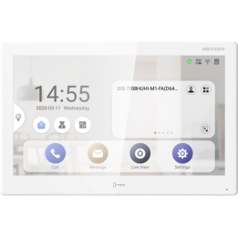 HIKVISION VIDEO DOOR ENTRY MONITOR DS-KH9510-WTE1(B)