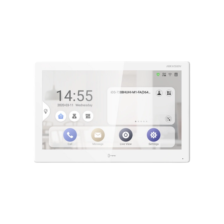 HIKVISION VIDEO DOOR ENTRY MONITOR DS-KH9510-WTE1(B)