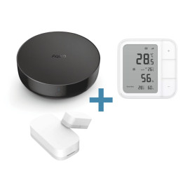 Aqara Smart Air Conditioner Controller Set (M200 Hub + W100 Climate Sensor + T1 Door/Window Sensor) - AQA-BUN-KLIMA2
