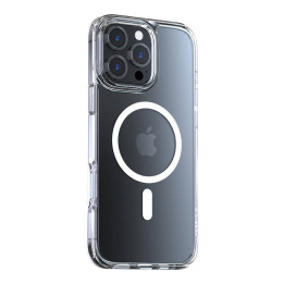 Torras Diamond-Mag Series Case for iPhone 16 Pro Max (Transparent)