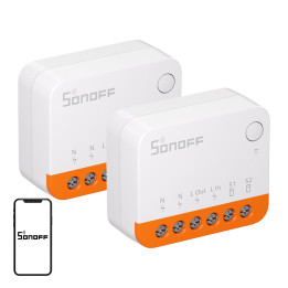 Commutateur SONOFF MINIR4 (Extreme), paquet de 2