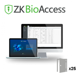 ZKTECO ZK-BIOACCESS-25D Biometric Fingerprint Access Control Terminal with Keypad, Standalone