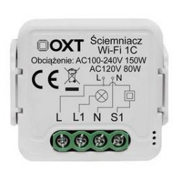 OXT SWT24 Mini WiFi Dimmer Module 1 Circuit Tuya