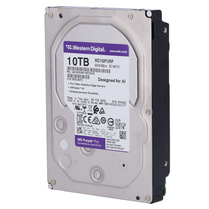 Western Digital HD10TB 10TB жесткий диск для видеонаблюдения HDD