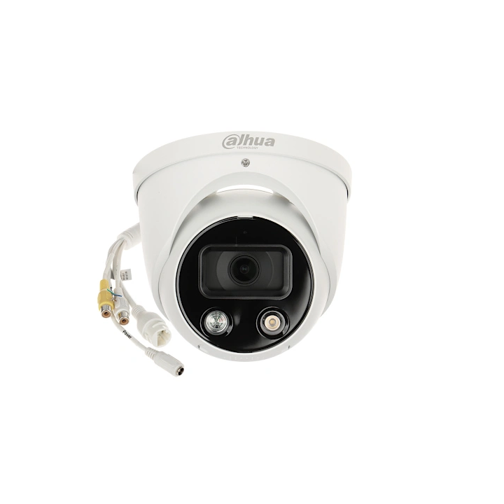 Dahua IPC-HDW3249H-AS-PV-0280B Full-color 2Mpx dome IP camera 2.8mm LED 30m IP67 PoE 12VDC