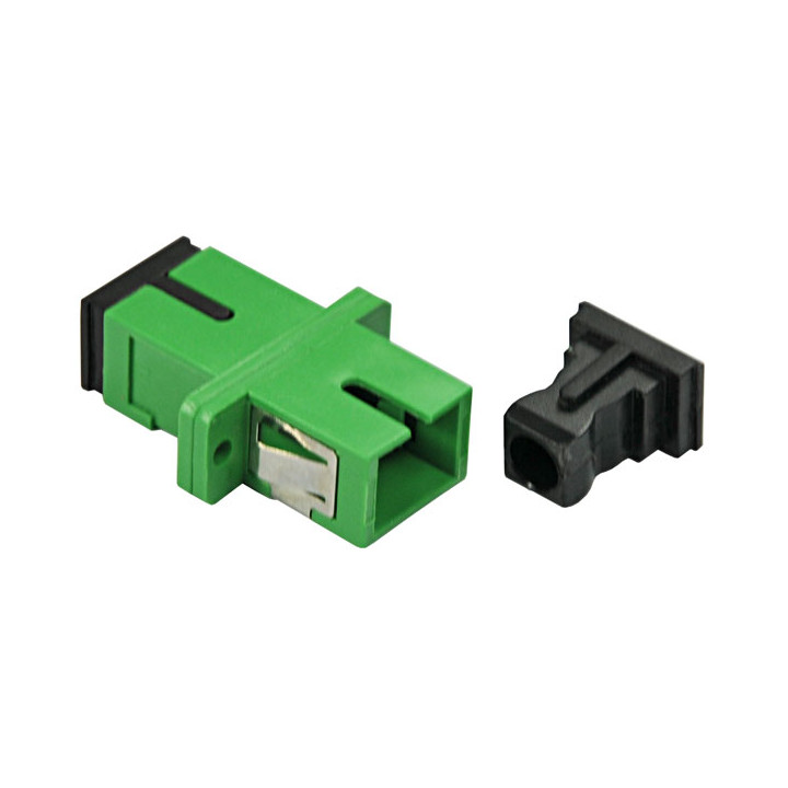 SC/APC Single-Mode Simplex Fibre-Optic Adapter (Coupler)