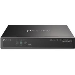 TP-Link VIGI NVR1008H-8P Grabador de vídeo en red PoE+ de 8 canales, 4K/8MP, H.265