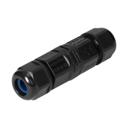 Złącze kablowe proste z szybkozłączem, IP68 3x4mm?, 400V/25A