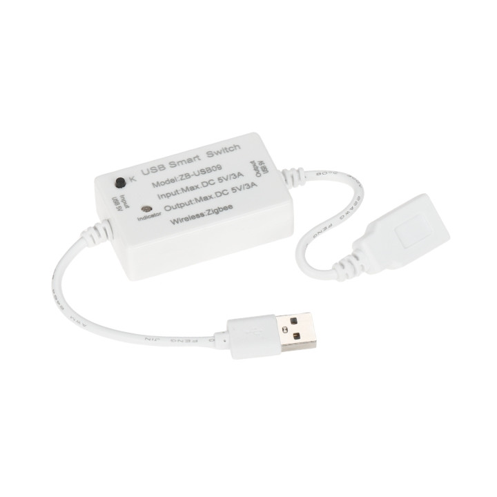 ATLO ATLO-SW1ZUSB-TUYA Zigbee Smart Wall Switch with USB, Tuya Compatible