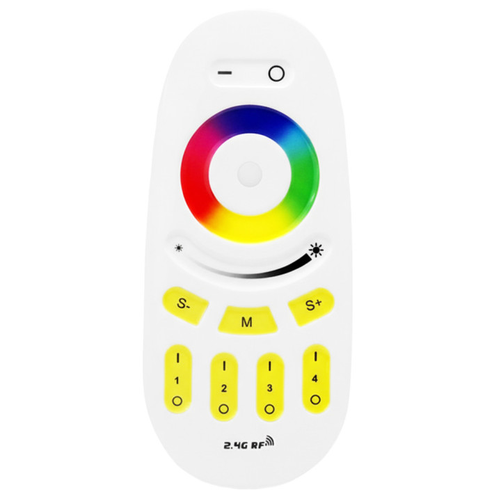 PSMART Пульт дистанционного управления 4 зоны для полосок контроллера RGB Серия White PX RF 2,4 ГГц