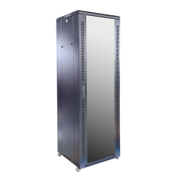 MARCA BLANCA RACK-37UFN 19" 37U Free-Standing Network Server Rack Cabinet with Glass Door