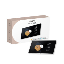 Aqara S1 Plus Panel Hub EU – умный настенный выключатель с Zigbee/Wi-Fi хабом, 2 канала, 8A, сенсорное управление, совместимость
