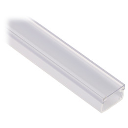 KI-LED/15X10 LED Strip Profile with Cover, 15mm x 10mm, 1m Length, Aluminium Channel for LED Strips