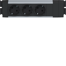 Hager NRS0003B00 Smart Socket Module with 3 Outlets