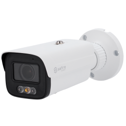 SAFIRE SMART SF-IPB580ZA-4E1-DL 4MP IP67 Bullet IP/PoE Camera with Dual Illumination