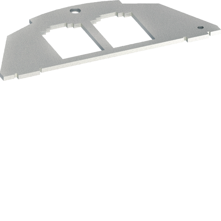 Płyta wsporcza Hager BSM032 Typ 03 podwójna 195x148,5mm