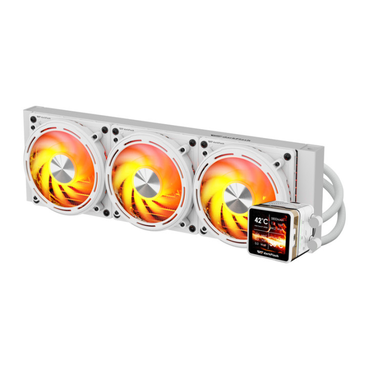 darkFlash Explore DE360 White CPU Water Cooler