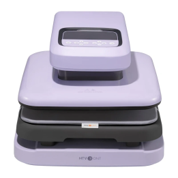 HTVRONT Auto 2 Digit Heat Transfer Press (Purple)