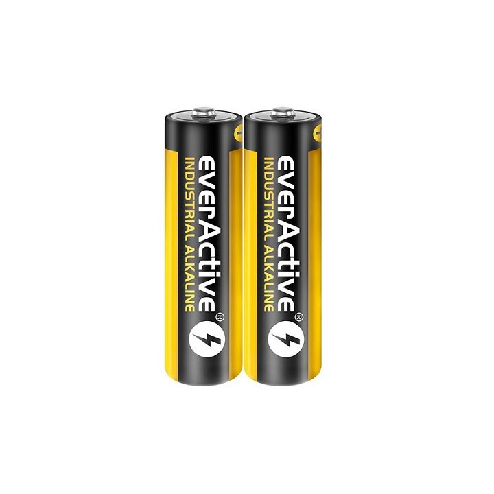 everActive Industrial Alkaline AA LR6 MN1500 1.5V 2700mAh Batteries 2 pcs