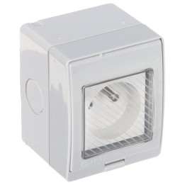 ATLO ATLO-S1IP5 Outdoor Surface-Mount Single Socket IP55 Weatherproof