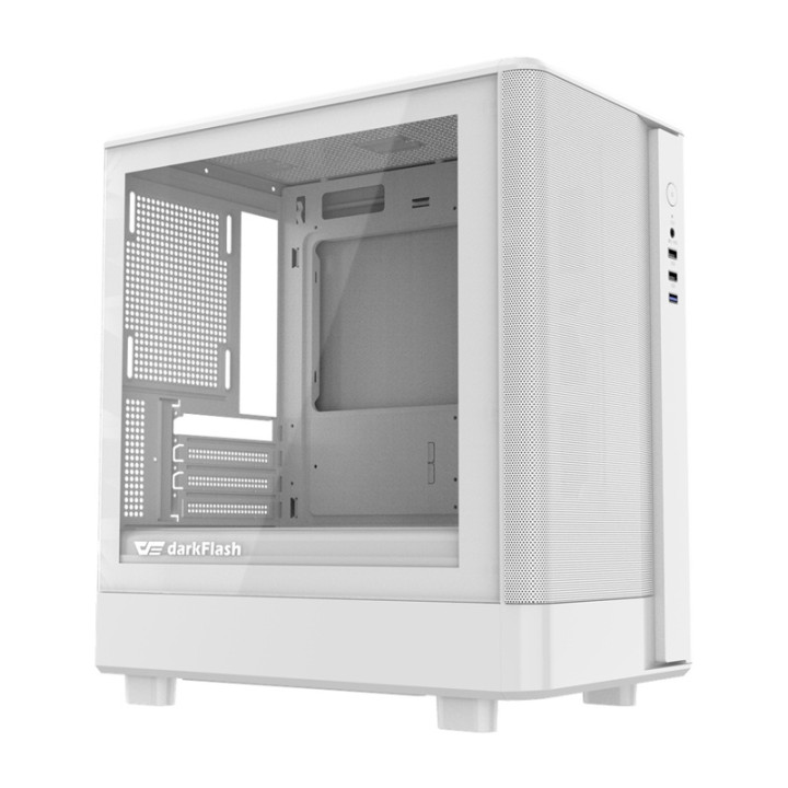 darkFlash DB330M Mesh White Midi Tower Computer Case