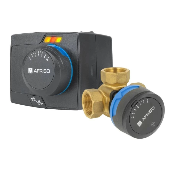 ProClick control set: 3-way valve ARV 385 Vario ProClick DN32 Rp1 1/4 inch Kvs 7.5 - 19 m3/h + electric actuator