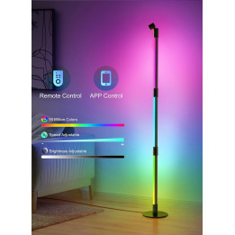 Immax NEO LITE Smart Ambiente Lamp 135 cm, 12W, RGB, dimmable, Wi-Fi TUYA + mini spotlight