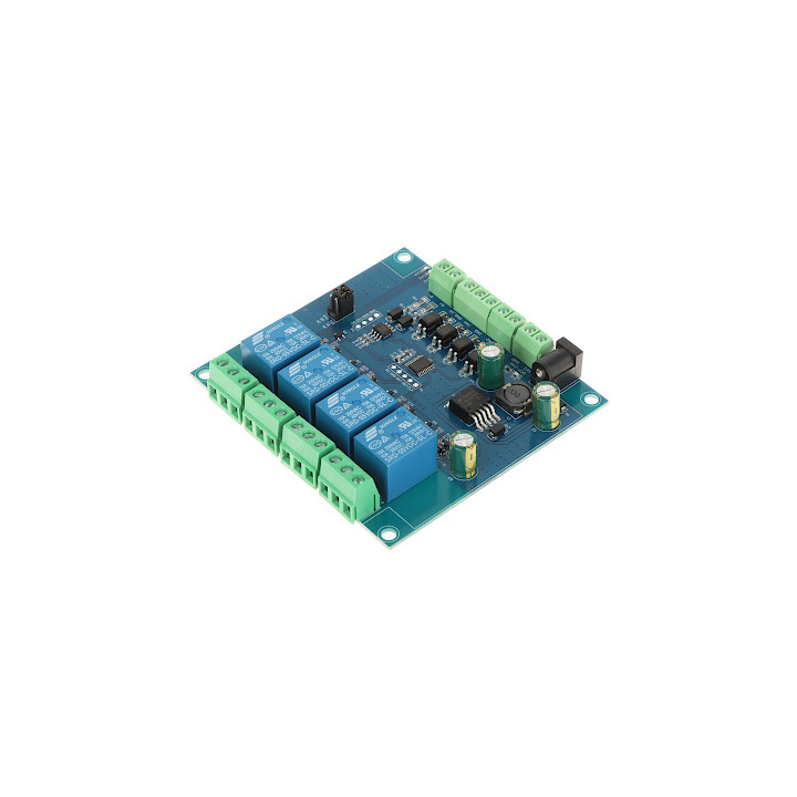 4R-D7 Modbus RTU Relay Module - 4-Channel Smart Switch for Home Automation