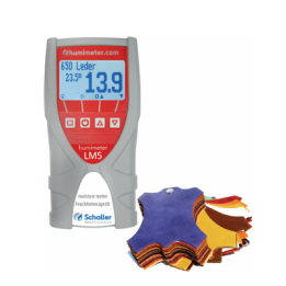 Schaller humimeter LM5 – Portable Non-Destructive Leather Moisture Meter