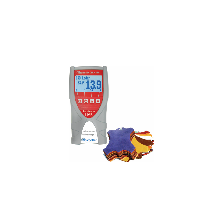 Schaller humimeter LM5 – Portable Non-Destructive Leather Moisture Meter