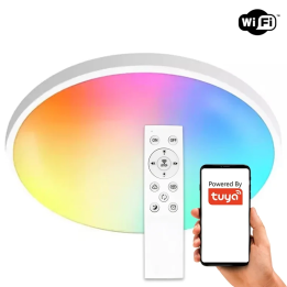 Tuya Smart Ceiling Lamp SLIM LED 24W RGB+CCT WiFi 5906203621187