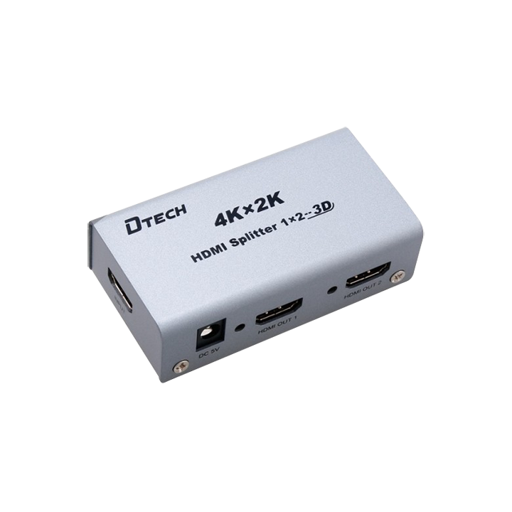 MARCA BLANCA HDMI-SPLITTER-2-4K HDMI Splitter 1x2 4K UHD