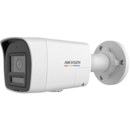 Hikvision DS-2CD1027G2H-LIUF/SL ColorVu Smart Hybrid Light H.265+ IP Tube Camera IP67 2MP 4mm SD 512GB