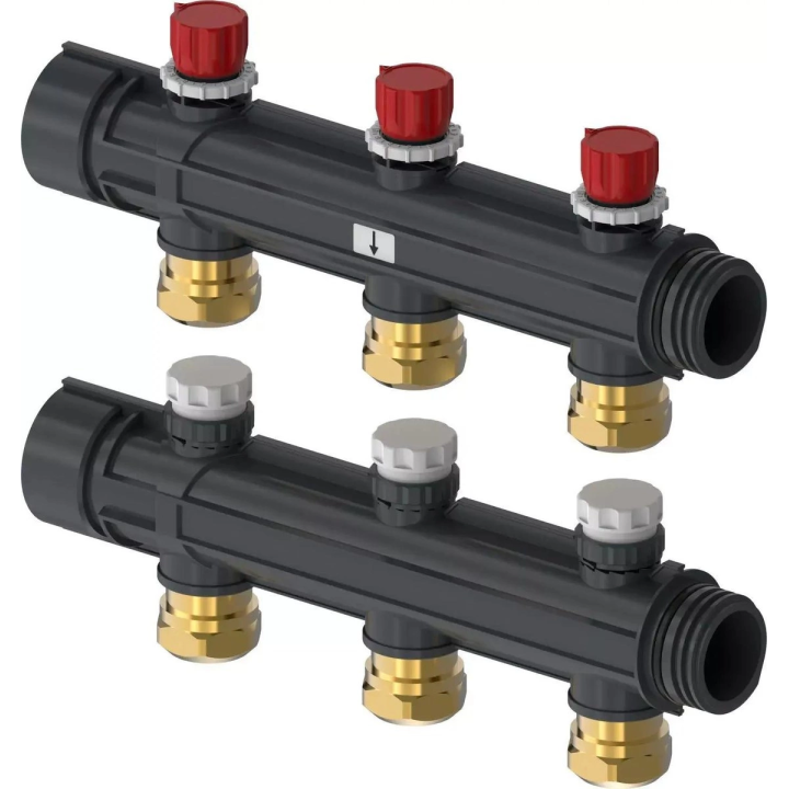 Manifold segment three times twenty-five Uponor Magna