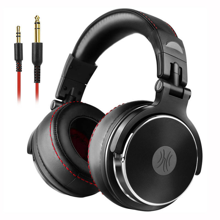 OneOdio Pro 50 Wired Over-Ear Headphones (Black)