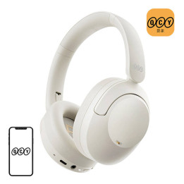 QCY H4 ANC Wireless Headphones (White)