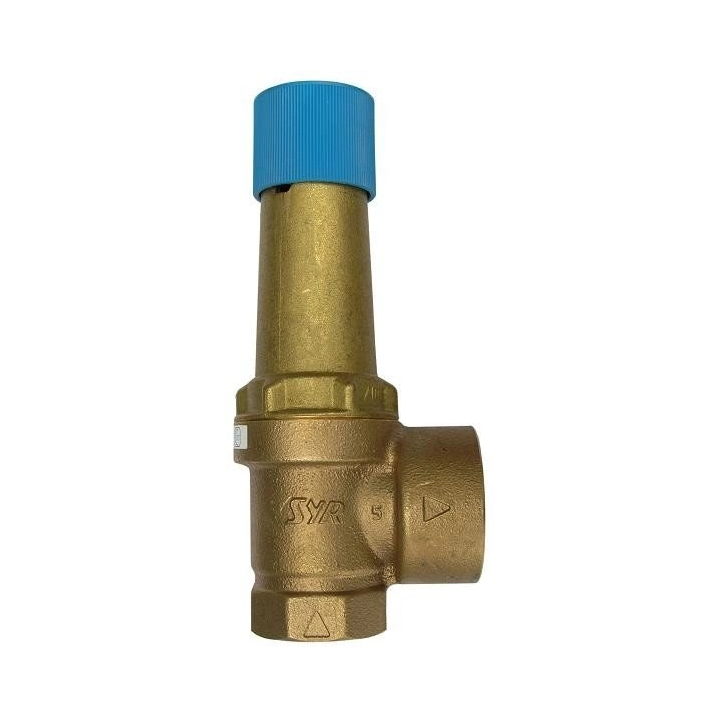 Safety valve 2115 G 6/4 inch 8 bar brass