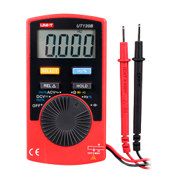 UNI-TREND UT120B Цифровой Мультиметр 2000 Отсчетов Компактный Ручной