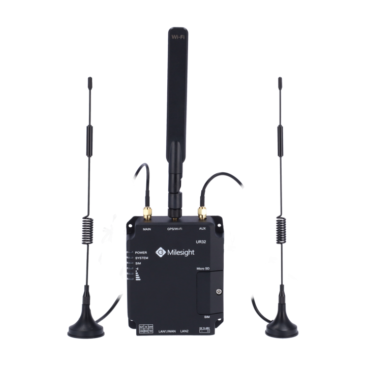 MILESIGHT MS-UR32-L0GEU-W-485 Router przemysłowy, Wi-Fi 4/N, 100Mbps, Ethernet