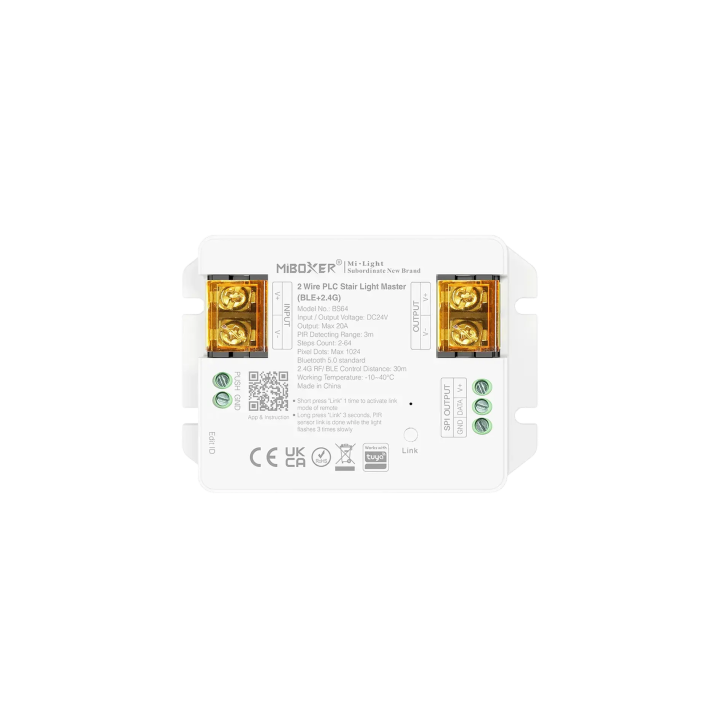 2-Wire PLC Stair Light Controller BS64 (BLE+2.4G)
