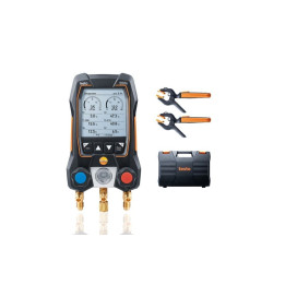 Комплект цифрового коллектора Testo 550s Smart Kit с беспроводными датчиками температуры с зажимами