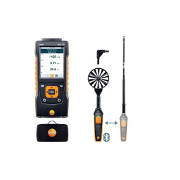 Комплект приборов для измерения расхода воздуха Testo 440 delta P Air Flow ComboKit 1 с Bluetooth