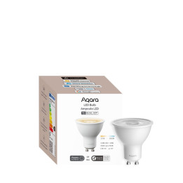 Aqara T2 Zigbee + Thread CCT LED Bulb GU10 LB-L03E, 450lm, 2000K, Dimmable Smart Bulb for HomeKit, Alexa, Google Home