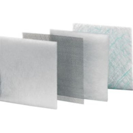 Smalkais filtrs G3 izplūdes režģim vai ventilatora izgriezumam 125x125mm ext dim 170x150mm